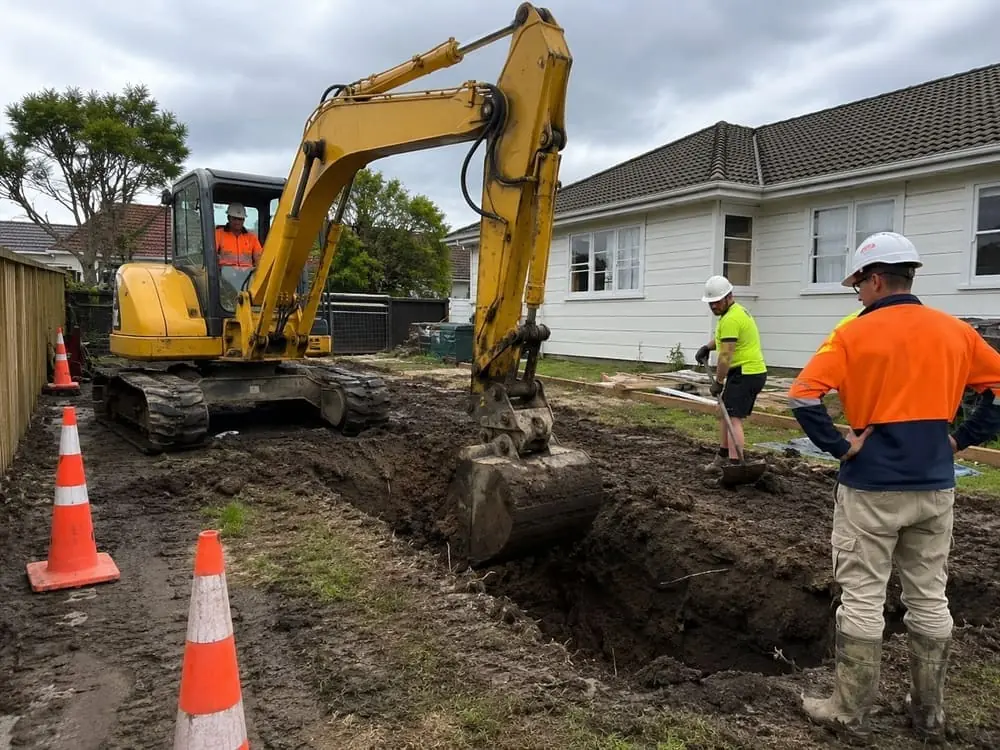 Commercial trenching in Hamilton