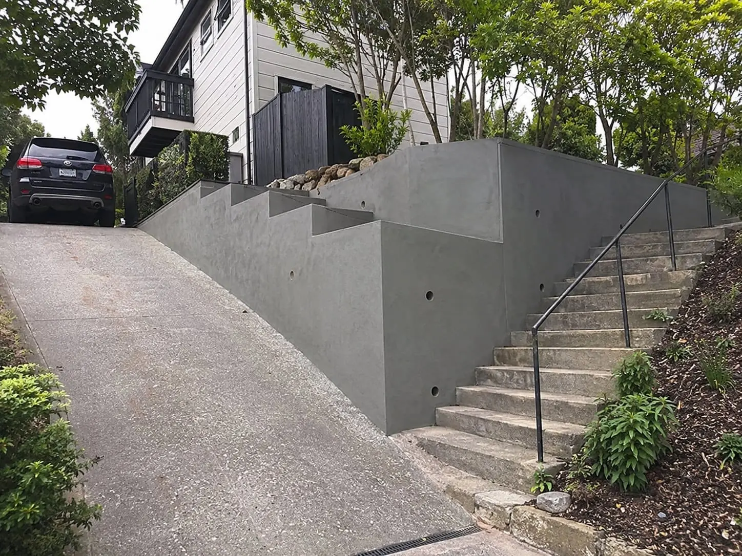 Retaining walls in Hamilton
